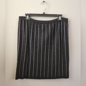 Vintage Michael Kors‎ Lyle & Scott Bergdorf Goodman Women's Cashmere Skirt Large